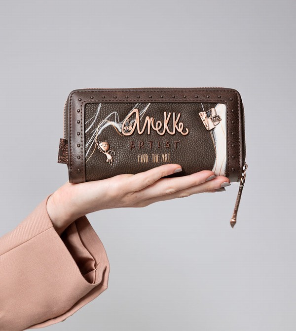 Anekke Nature Shodō Large Brown Rfid Nature Shodō Penazenky | 789165HGT