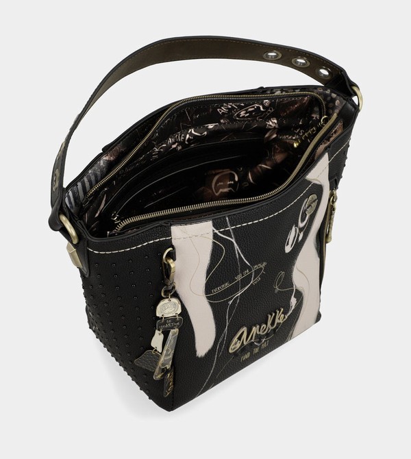 Anekke Nature Shodō Medium Black Kabelka | 230597QBO