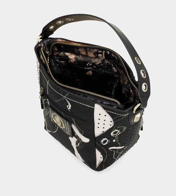 Anekke Nature Shodō Medium Black Kabelka | 230597QBO