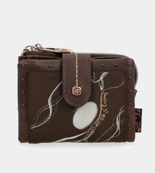 Anekke Nature Shodō Small Brown Rfid Penazenky | 981702UXG