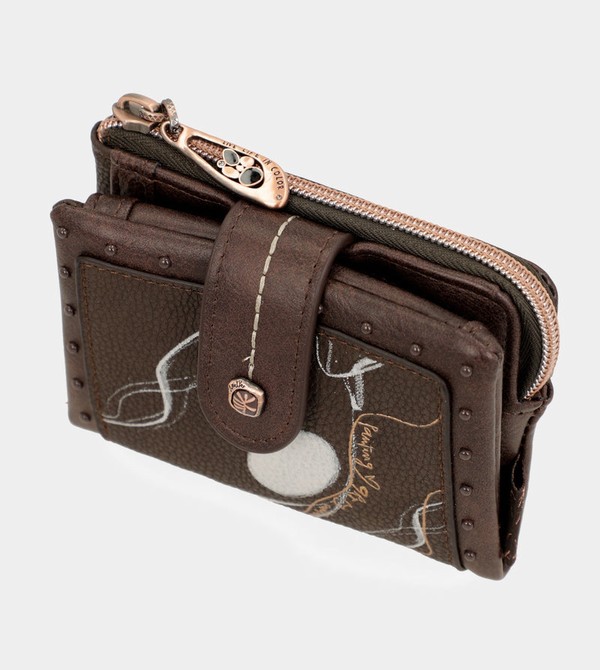 Anekke Nature Shodō Small Brown Rfid Penazenky | 981702UXG