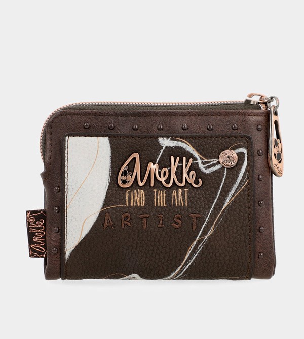 Anekke Nature Shodō Small Brown Rfid Penazenky | 981702UXG