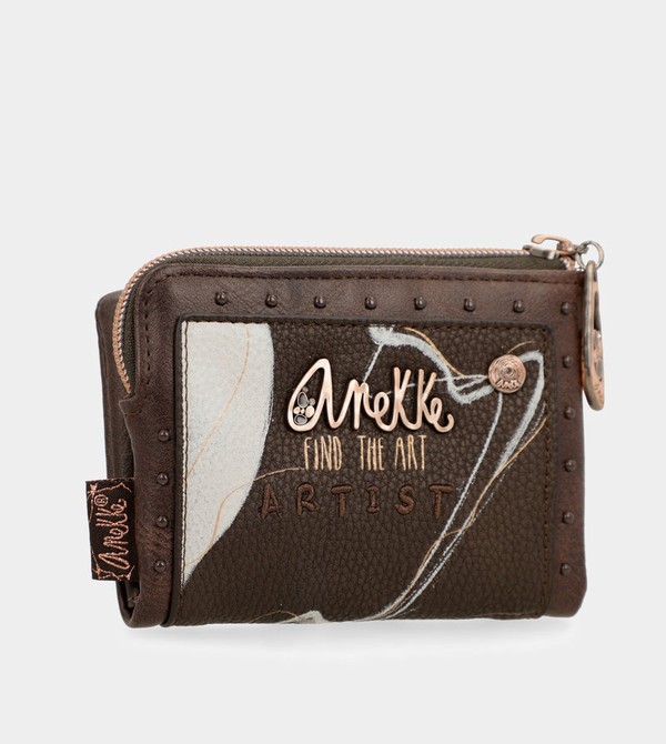 Anekke Nature Shodō Small Brown Rfid Penazenky | 981702UXG