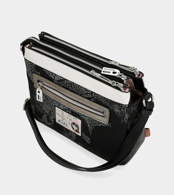 Anekke Nature Sixties 3-compartment Crossbody Kabelka | 623471AOQ