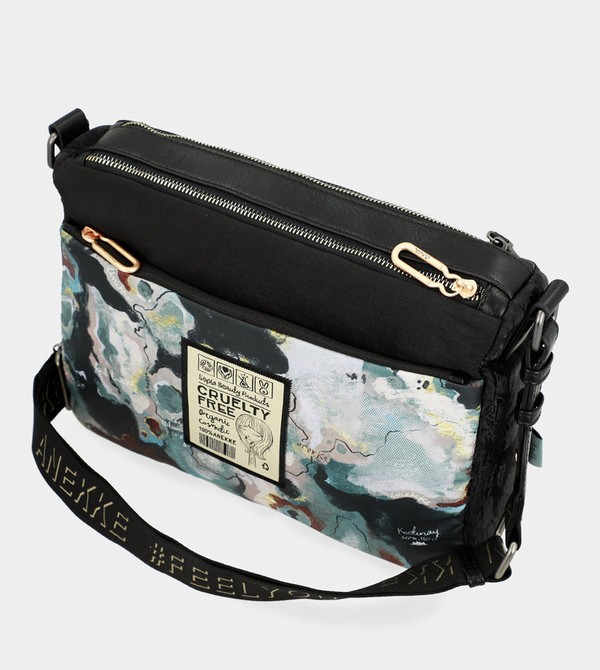 Anekke Nature Woods Rectangular Crossbody Kabelka | 056198MIT