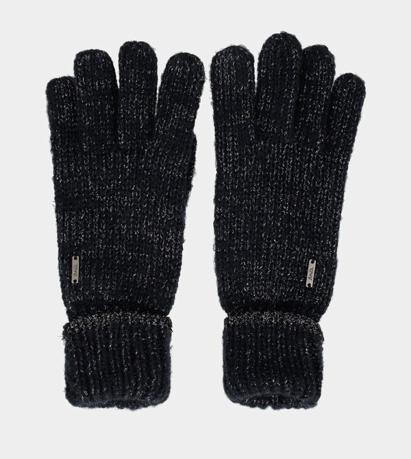 Anekke Navy Blue Logomania. Rukavice | 517846UMT