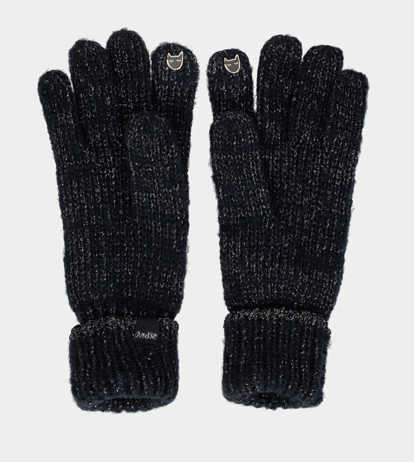 Anekke Navy Blue Logomania. Rukavice | 517846UMT