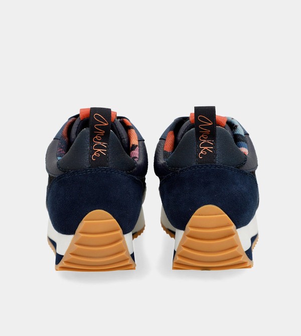 Anekke Navy Blue Palette Patterned Sports Obuv | 138947SVB