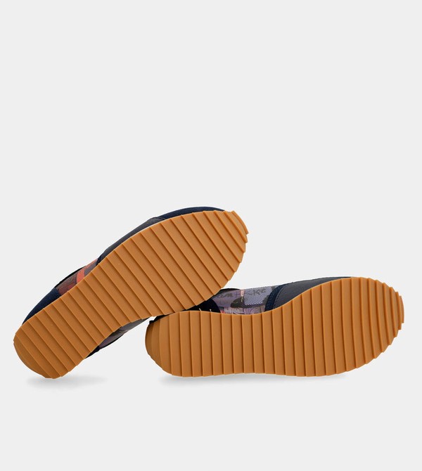 Anekke Navy Blue Palette Patterned Sports Obuv | 138947SVB