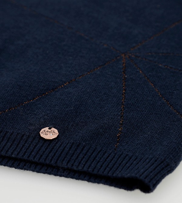 Anekke Navy Blue Shōen Svetre | 641085GSA