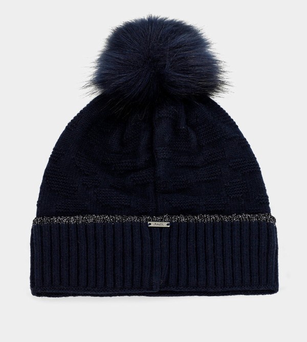 Anekke Navy Blue Shodō Knit Klobuky | 194036CXY