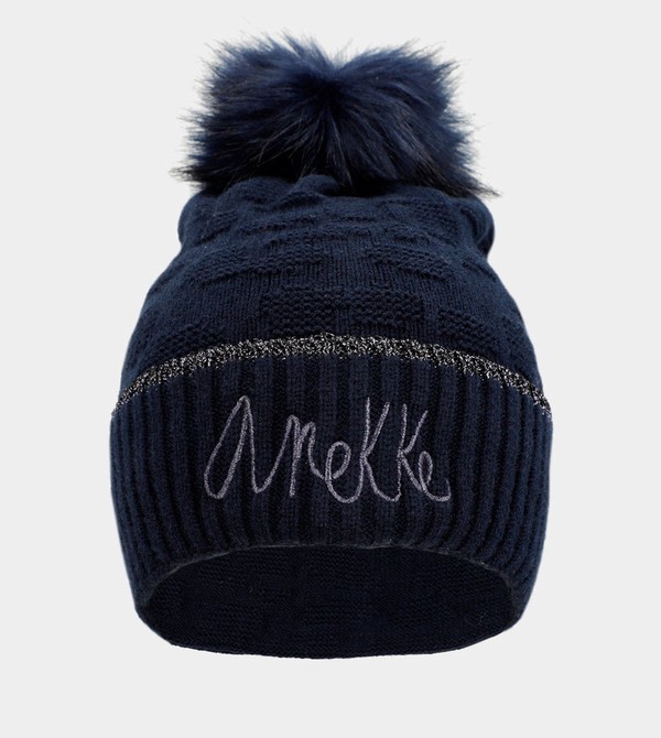 Anekke Navy Blue Shodō Knit Klobuky | 194036CXY