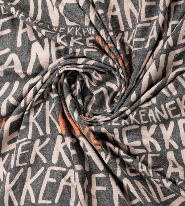 Anekke Pashmina Logo Brown Sal | 821790UFG