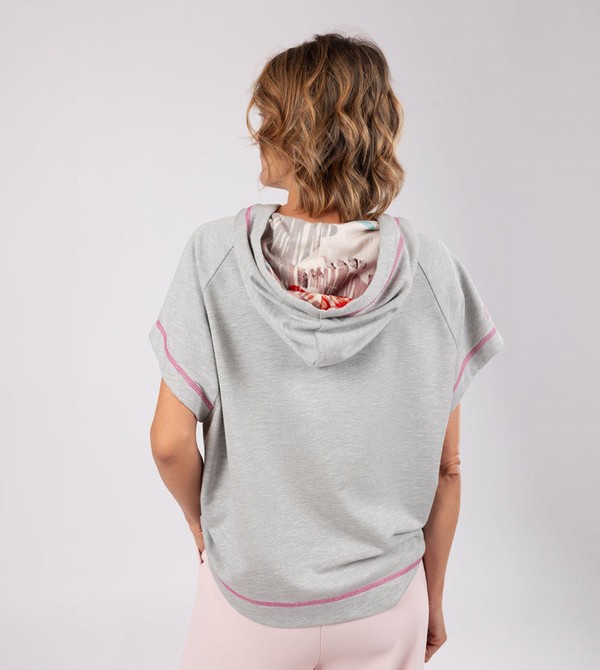 Anekke Passion Grey Sleeveless Mikiny | 756419LEK