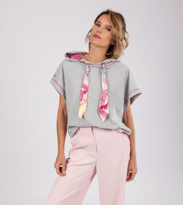 Anekke Passion Grey Sleeveless Mikiny | 756419LEK
