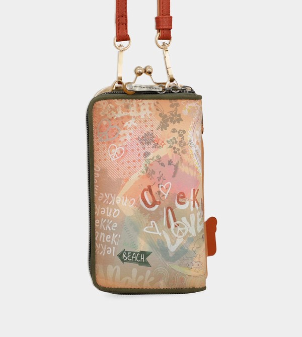 Anekke Peace & Love Camel 3-in-1 Rfid Crossbody Kabelka | 267503PCF