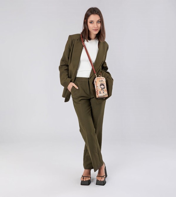 Anekke Peace & Love Camel 3-in-1 Rfid Crossbody Kabelka | 267503PCF