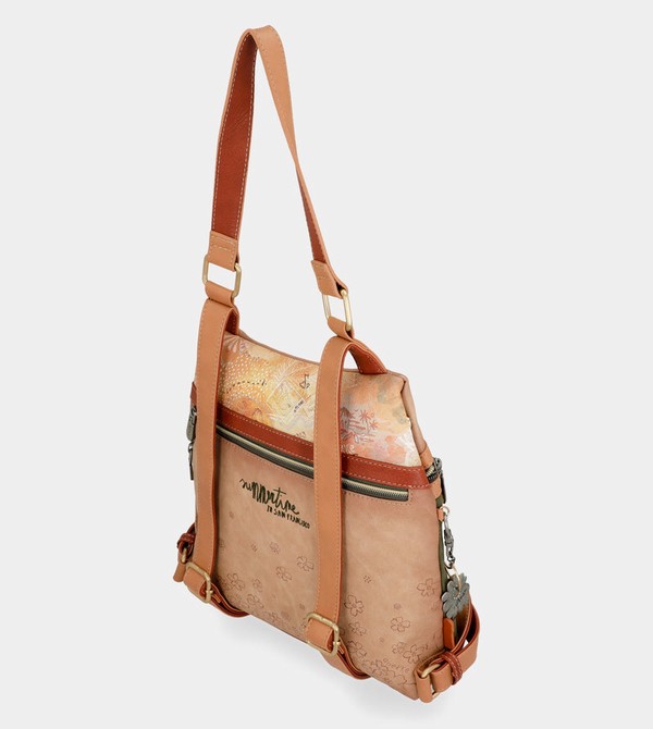 Anekke Peace & Love Camel Anti-theft Taška Cez Rameno | 876954NDR