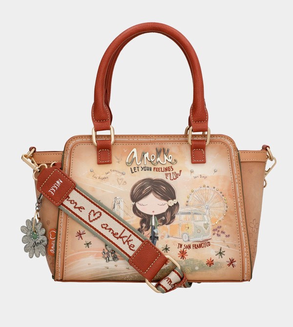 Anekke Peace & Love Camel Bowling Prenosná Taška | 637980HDA