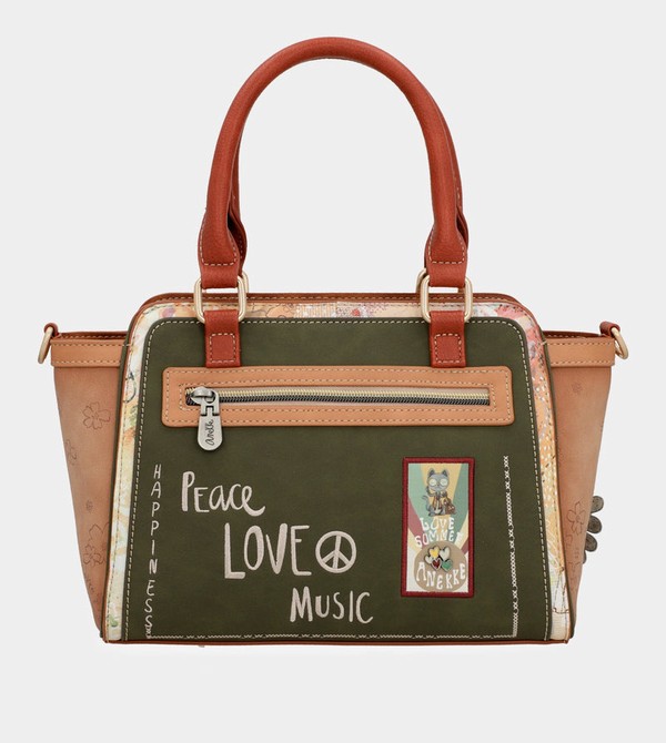 Anekke Peace & Love Camel Bowling Prenosná Taška | 637980HDA