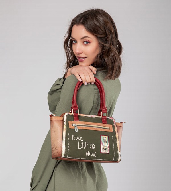 Anekke Peace & Love Camel Bowling Prenosná Taška | 637980HDA