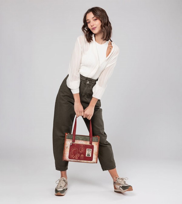Anekke Peace & Love Camel Crossbody Kabelka | 624831JBI