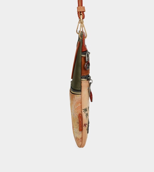Anekke Peace & Love Camel Mini Crossbody Kabelka | 079385VYD