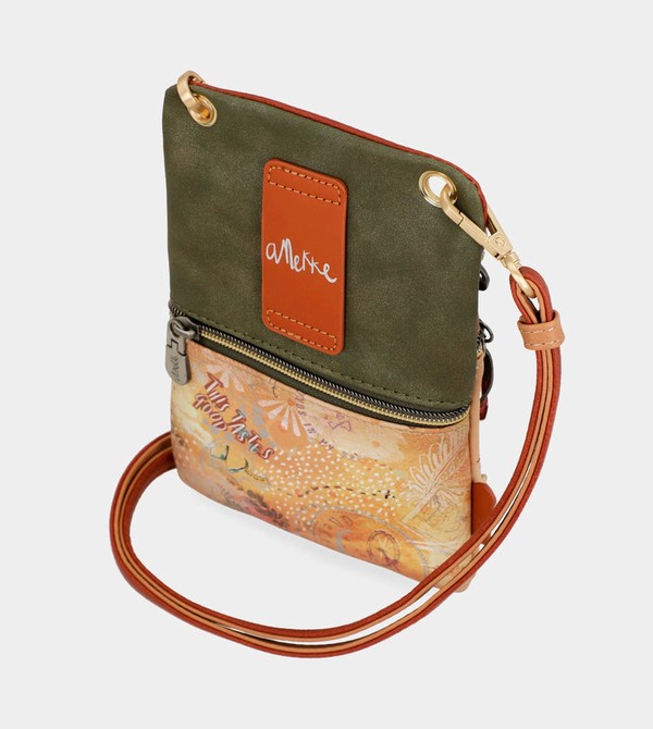 Anekke Peace & Love Camel Mini Crossbody Kabelka | 079385VYD