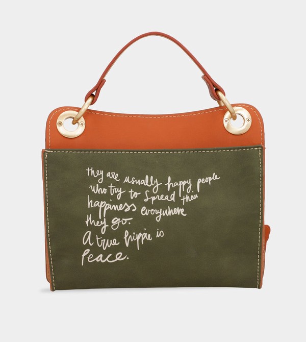 Anekke Peace & Love Camel Mini Crossbody Kabelka | 690814JVD
