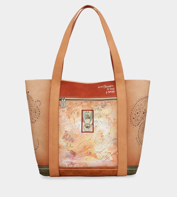 Anekke Peace & Love Camel Shopping Prenosná Taška | 519827ZNG