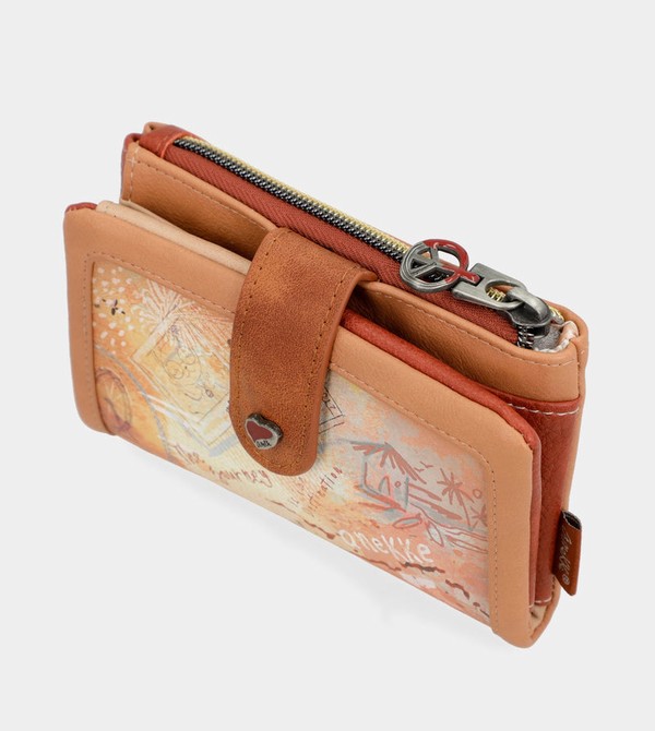Anekke Peace & Love Camel Small Rfid Penazenky | 083256PVZ