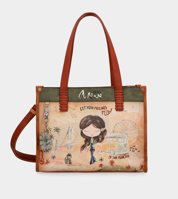Anekke Peace & Love Camel Taška Cez Rameno | 418623GQM