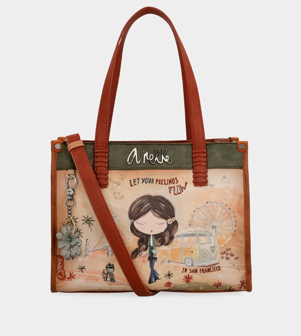 Anekke Peace & Love Camel Taška Cez Rameno | 418623GQM