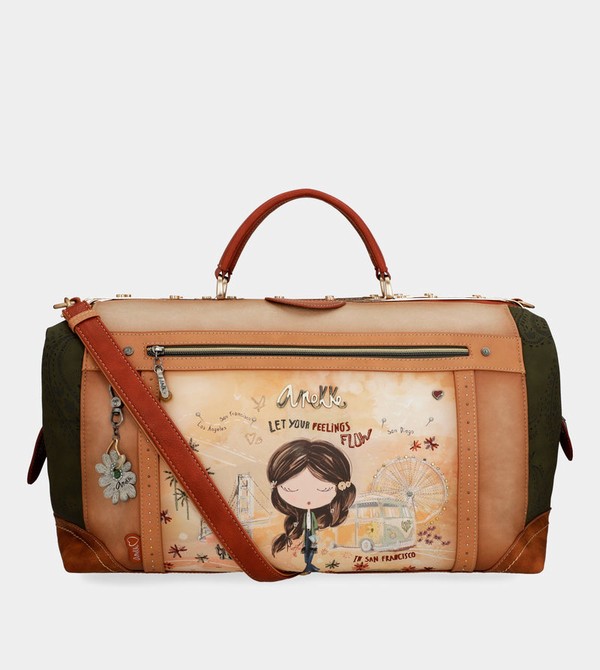Anekke Peace & Love Camel Travel Cestovné Tašky | 795810YMR