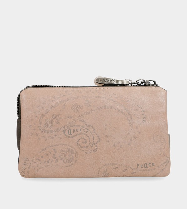 Anekke Peace & Love Pink 3-compartment Coin Penazenky | 489271AQY