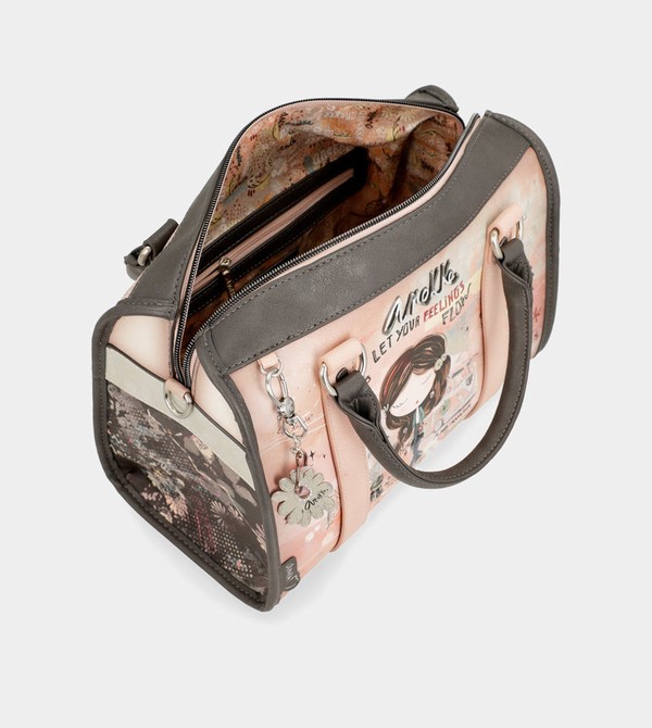 Anekke Peace & Love Pink Bowling Crossbody Kabelka | 417968OWG