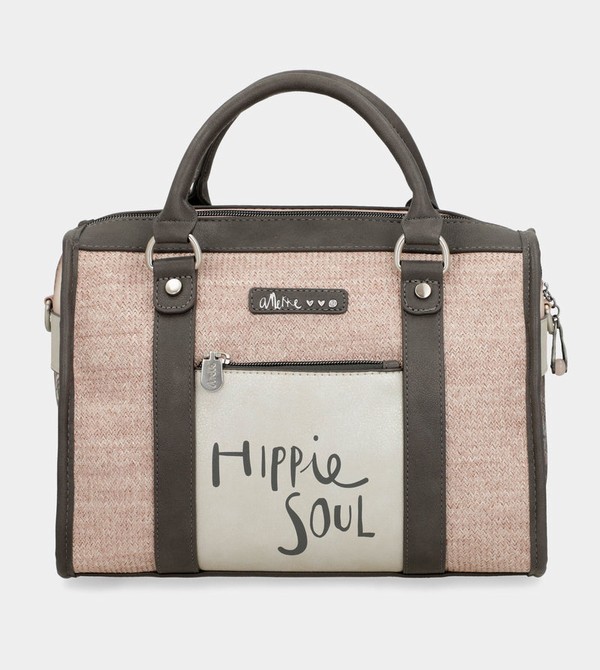 Anekke Peace & Love Pink Bowling Crossbody Kabelka | 417968OWG