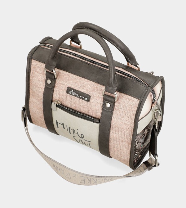 Anekke Peace & Love Pink Bowling Crossbody Kabelka | 417968OWG