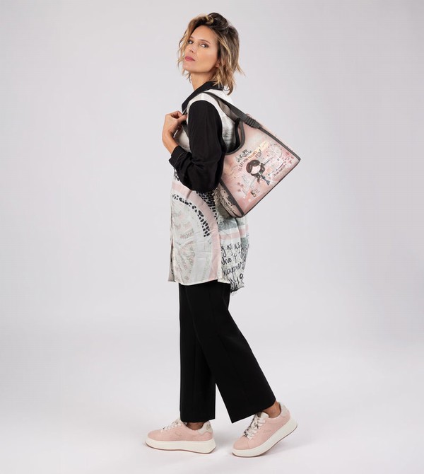 Anekke Peace & Love Pink Taška Cez Rameno | 926103EVK