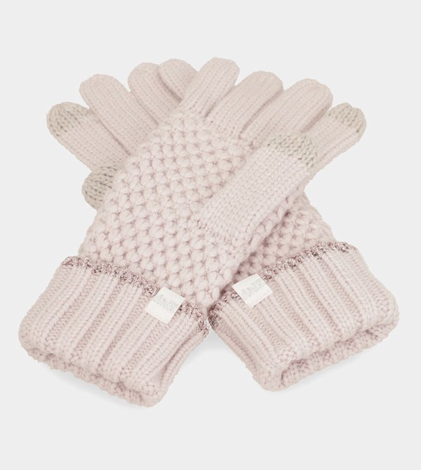 Anekke Pink Knitted Rukavice | 706319NOC