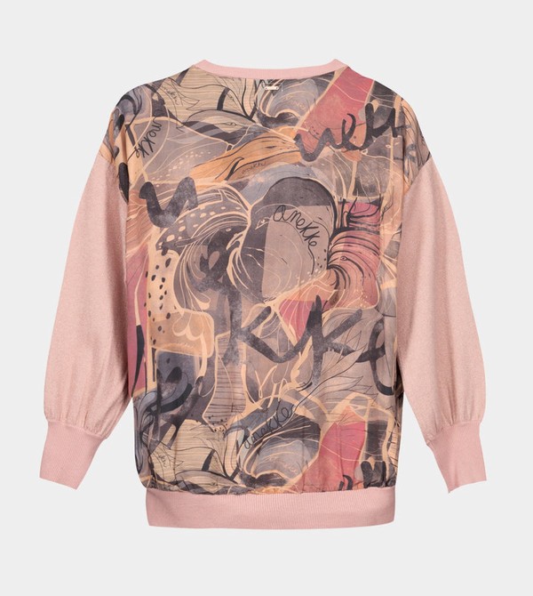 Anekke Printed Back Svetre | 958247FPA