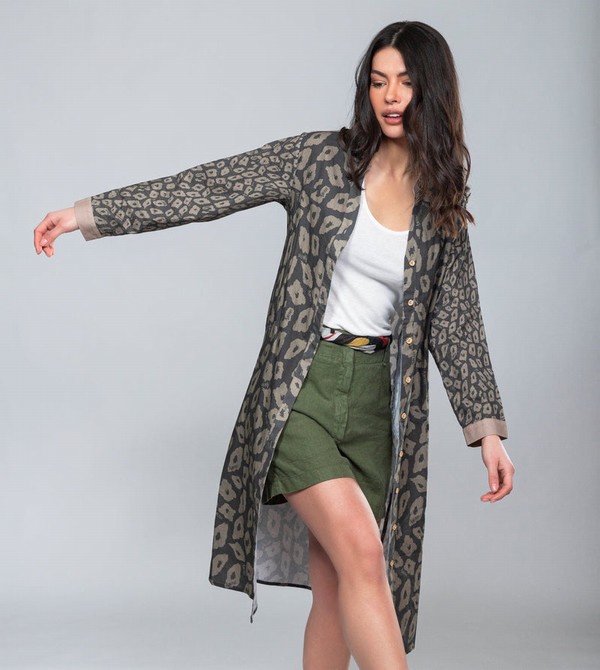 Anekke Printed Saty | 260983BRP