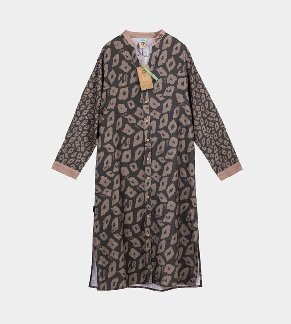 Anekke Printed Saty | 260983BRP