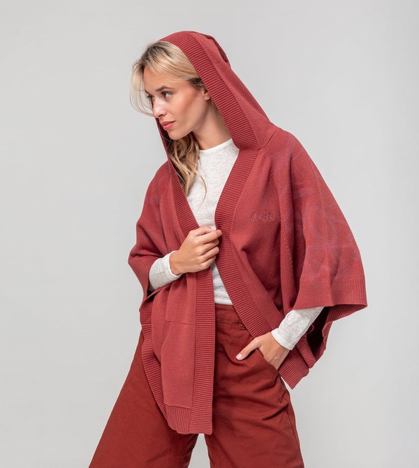 Anekke Red Poncho-style Bundy | 106347OYP