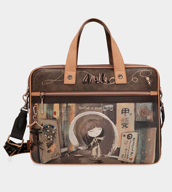 Anekke Shōen Brown Document Holder Tašky Na Dokumenty | 975120FTQ