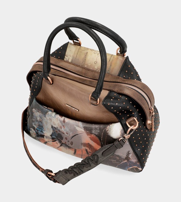 Anekke Shōen Large Black Kabelka | 064923XNU