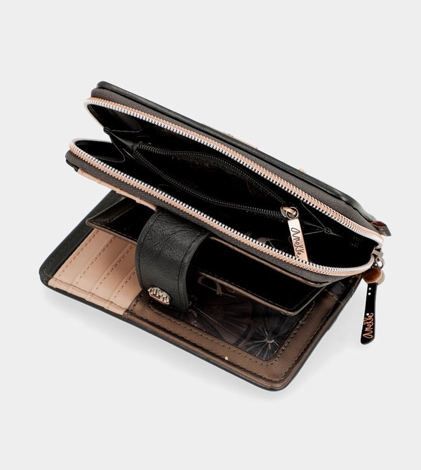 Anekke Shōen Medium Black Rfid Penazenky | 293178HOJ