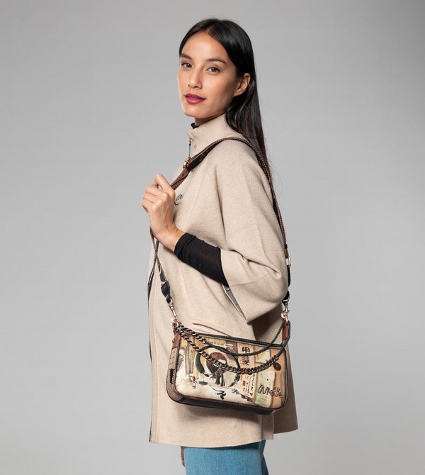 Anekke Shōen Metaluette Crossbody Kabelka | 670295MSO