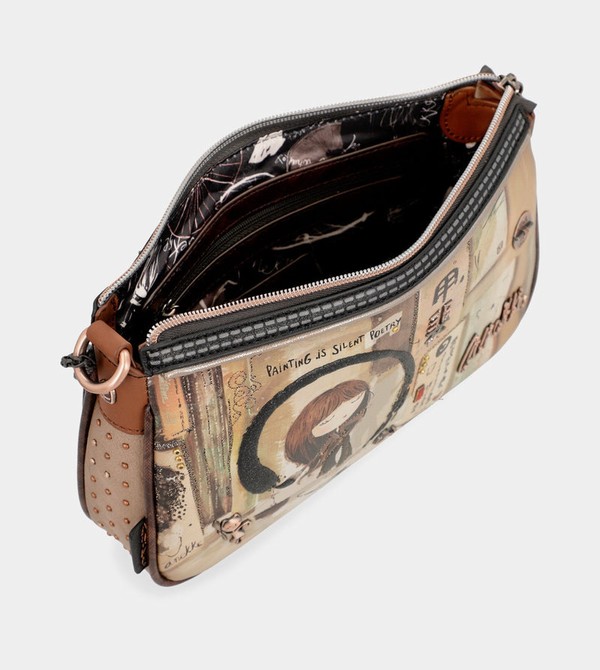 Anekke Shōen Metaluette Crossbody Kabelka | 670295MSO