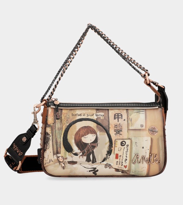 Anekke Shōen Metaluette Crossbody Kabelka | 670295MSO